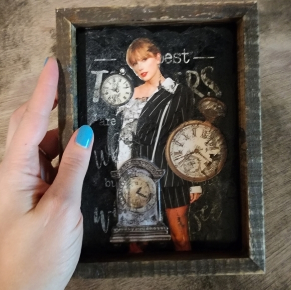 Taylor Swift Eras Inspired Decoupage Frame Art - Picture 2 of 5